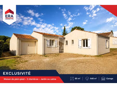 maison 4 pièces 86 m² à vendre / acheter saintes 17100 ? | era immobilier