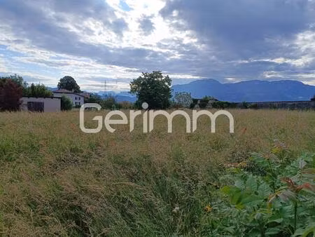 achat terrain 460m² charnecles 38140