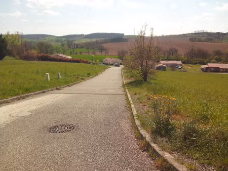 terrain 1100m² puycasquier (32120) 1 parcelle