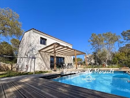 villa contemporaine à vendre 4 pièces bagnols en foret (83)