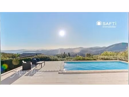 les issambres villa 7 pièces avec vue mer panoramique sur la baie de saint-tropez