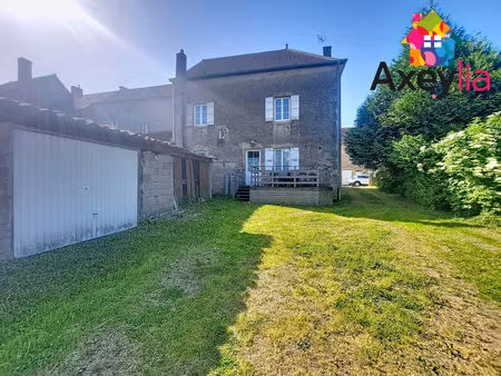 a vendre - semur en brionnais - maison de bourg avec terrain et garage