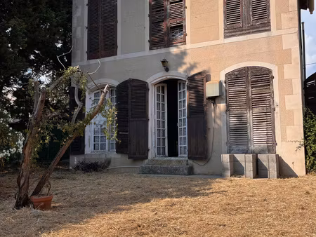 allauch - aubagnens - terrain constructible 420 m2 + maison de caractere a renover