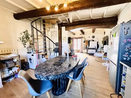 vente maison de village r+1 de 80m2 avec cave de 40m2