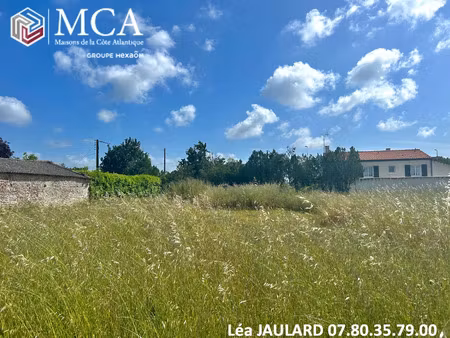 vente terrain 930 m² forges (17290)