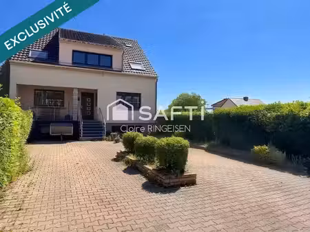 vente maison 7 pièces 157 m² à le val-de-guéblange (57430)  239 000 €