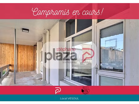 vente local commercial  66.00m²  vesoul