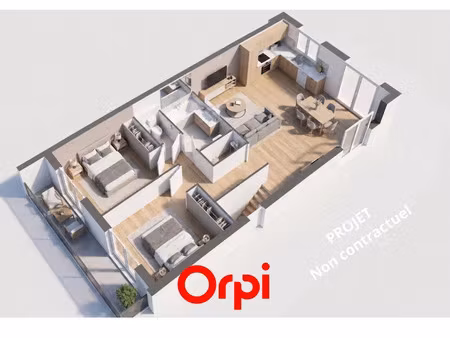 vente maison 4 pièces 96.5 m² à frontonas (38290)  275 000 €