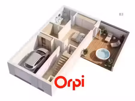 vente maison 4 pièces 96 m² à frontonas (38290)  275 000 €