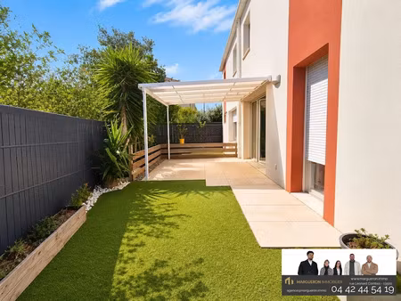 vente maison 3 pièces 62.38 m² à châteauneuf-les-martigues (13220)  279 000 €