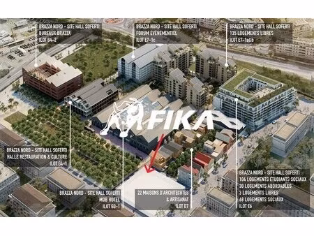 vente local d’activités bordeaux 33100 507m²