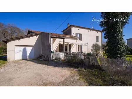 charmante maison en pierre avec jardin clos - proche agen