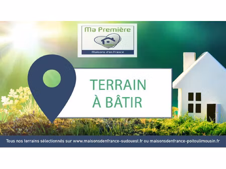 terrain à bâtir de 840 m² à lahonce (64)