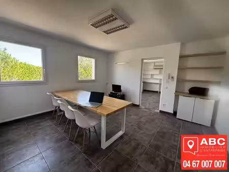 location bureaux cabestany 66330 30m²