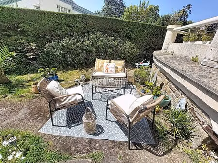 appartement 81 m² avec terrasse et jardin en hyper-centre de dinard