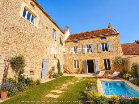 maison de charme rénovée 230 m² bourgogne au coeur des vignes