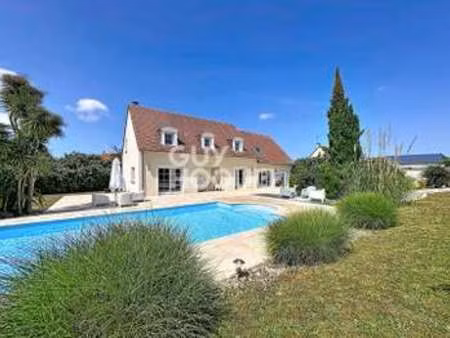 vente maison piscine à coulombs (14480) : à vendre piscine / 214m² coulombs