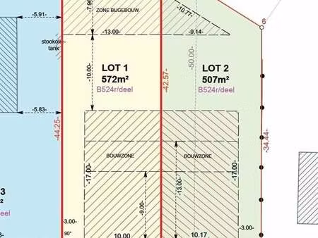 terrain à vendre à paal € 159.000 (lqg4e) - heylen vastgoed - lommel | zimmo