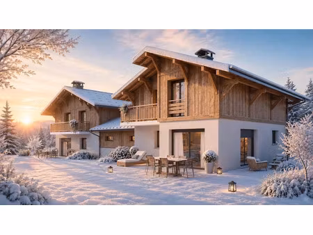vente chalet 5 pièces 112 m² à arâches-la-frasse (74300)  750 000 €