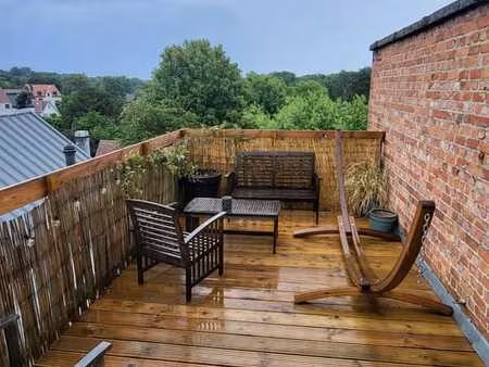 appartement 1 ch. avec terrasse à uccle