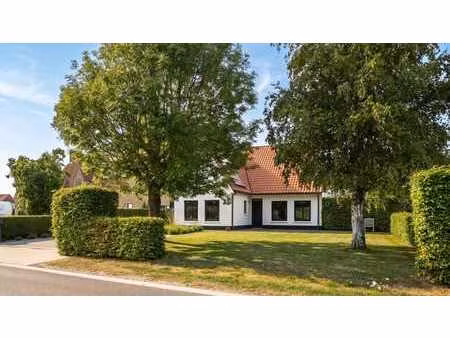 maison de campagne à vendre à damme avec vues dégagées