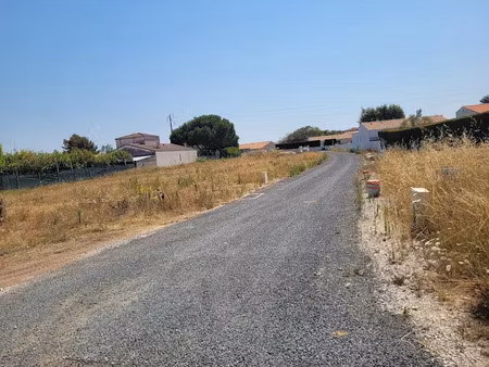 vente terrain 370 m² à vaux-sur-mer (17640)  155 000 €
