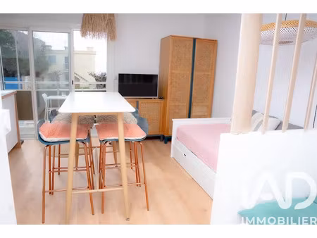 vente appartement 1 pièce 23 m² à palavas-les-flots (34250)  159 000 €