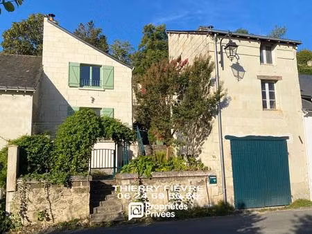 a vendre 49730 turquant maison 4 pièces de 74 m2 avec maison annexe à rénover  terrasse  j