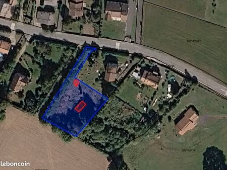 terrain 1 700 m² saint georges de mons