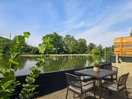 neuville-sur-sarthe - terrain de loisirs de 425 m² en bord de sarthe. posez vos valises et