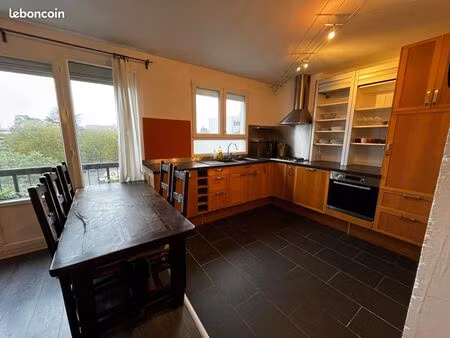 à louer – appartement meublé 66m² avec balcons  cave et parking – nantes (44100)