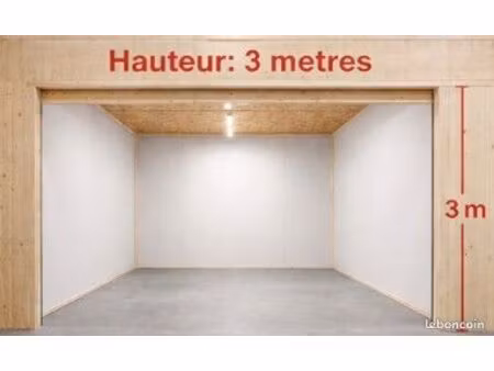 location de box / garde meubles de 13 à 17 m² - 45 m³ sécurisé à st denis de pile (garage 