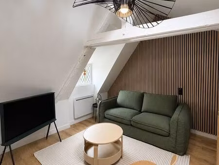 studio meublé rénové – centre-ville de saint-brieuc