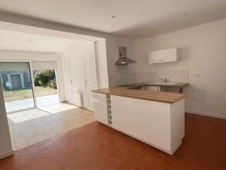 maison t3 80 m2 - jardin exposé sud