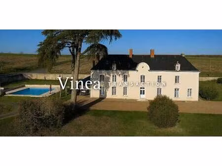 propriété avec piscine et jardin chinon (37)