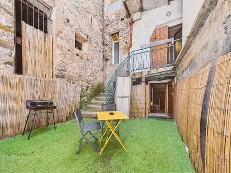 duplex 4 pièces de caractère avec extérieur au cœur du village historique de sospel - sosp