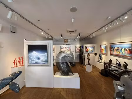 cannes banane  droit au bail  galerie d'art