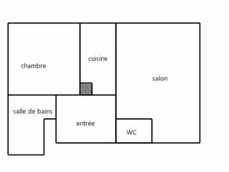 vente appartement 2 pièces 44.4 m² à paris 20ème (75020)  390 350 €