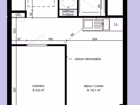 appartement à vendre paris 2 pièce(s) 38m2 436 000€