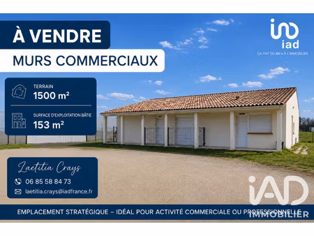 vente commerce 153 m² montech (82700)
