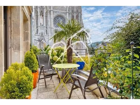 appartement de standing avec terrasse | 3 pièces | hypercentre rouen | 100 m²