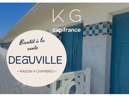 maison à vendre deauville 5 pièce(s) 110m2 620 000€