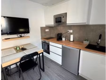 beau appartement f2 ■tout équipé juste amener vous affaires perso.■charges compris sauf po