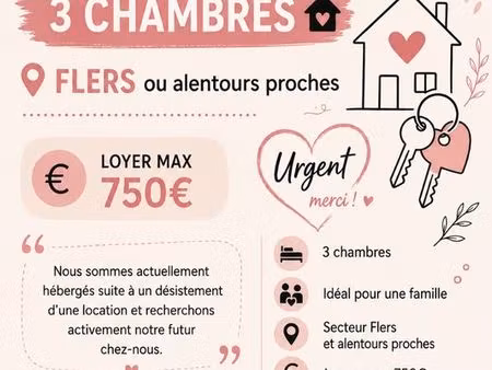 recherche location sur flers
