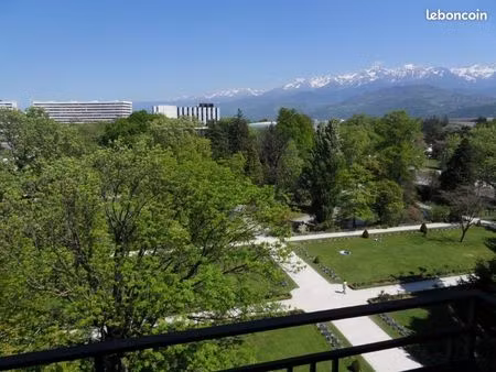 appartement 3p+c 90 m² grenoble préfecture vue dégagée