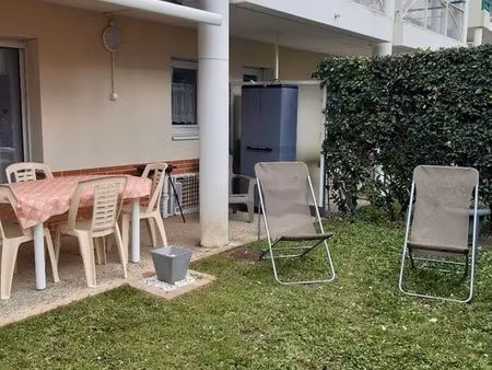 t2 avec jardin et garage pour déplacement professionnel ou attente logement