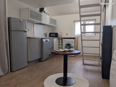 location studio meublé avec mezzanine