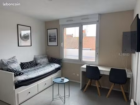 studio meublé – idéal étudiants | roubaix (barbieux / gare)