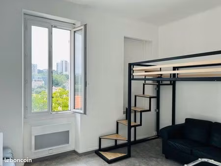 location t1 meublé saint just