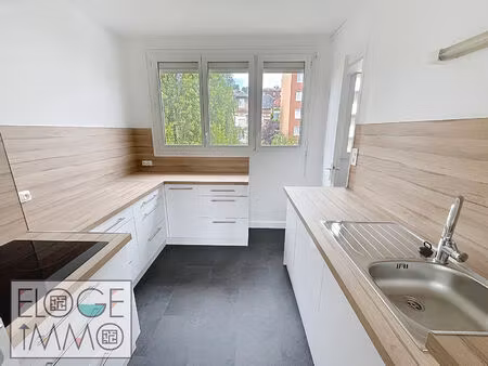 appartement 3 pièces de 80m² entièrement rénové - rouen droite - secteur nouvelle préfectu